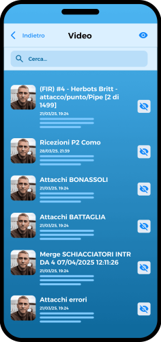 Preview app Pointly scout Mobile