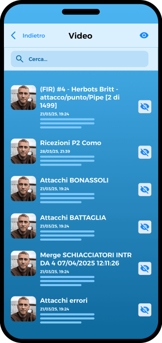 Preview app Pointly scout Mobile